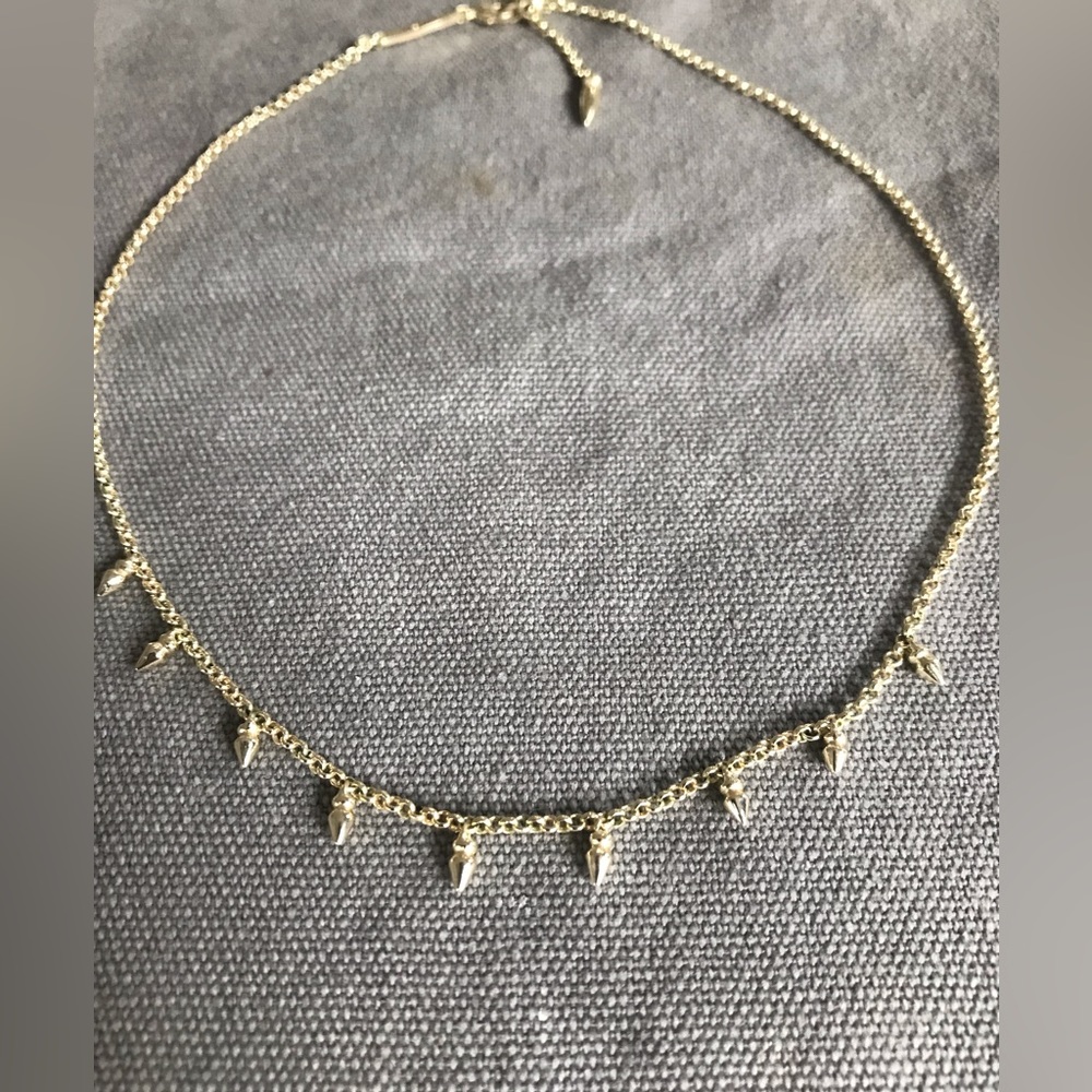 Kendra Scott Addison Choker Necklace - gold